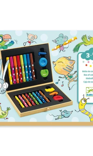 Trusă de colorat pentru cei mici — Djeco