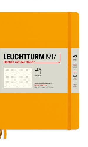 Carnet Leuchtturm1917 A5 rising sun, softcover
