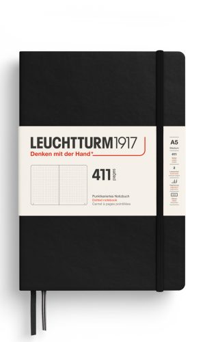 Carnet Leuchtturm1917 A5 negru, Hardcover