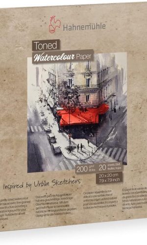 Toned Watercolour Block Beige, Hahnemühle