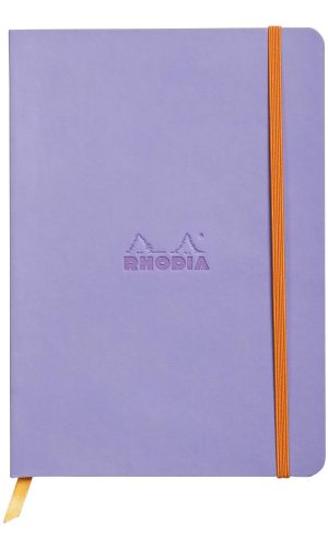 Carnet Rhodiarama A5 iris