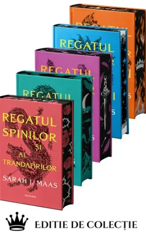 Seria Regatul spinilor și al trandafirilor Hardcover vol. 1-5 (ACOTAR)